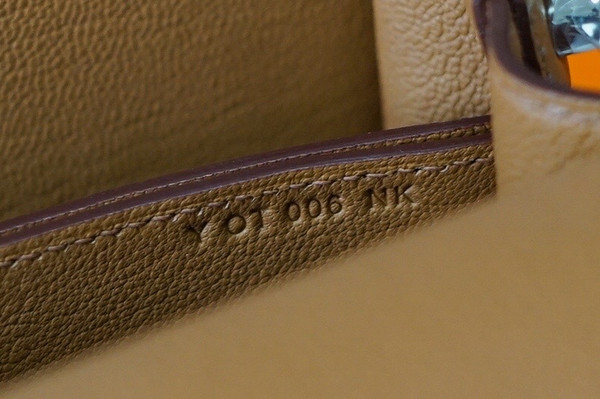 Hermès Limited Edition Roulis Mini Eperon D'or" Carmel Print Swift Calfskin Cross Body Bag