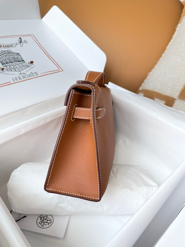 Hermès Gold Mini Kelly Swift Gold Hardware