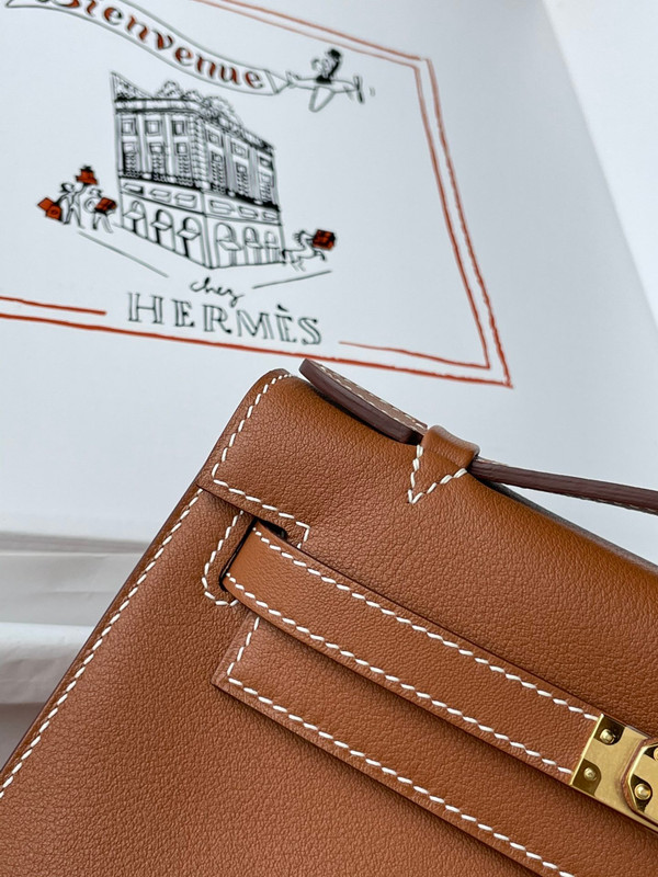 Hermès Gold Mini Kelly Swift Gold Hardware