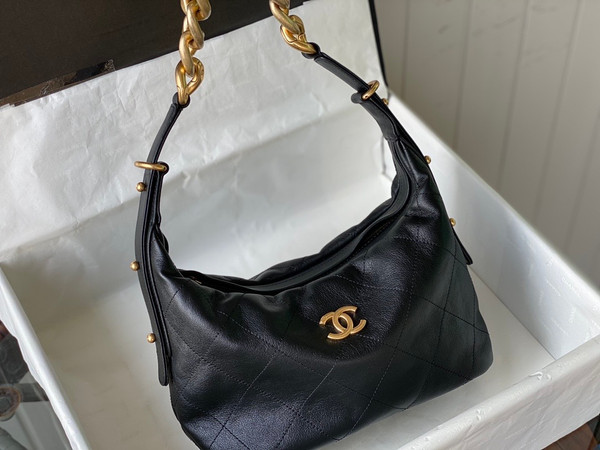 Chanel Hobo Calfskin Bag Cruise SS 2022