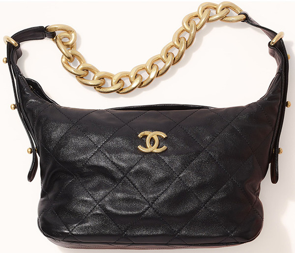 Chanel Hobo Calfskin Bag Cruise SS 2022