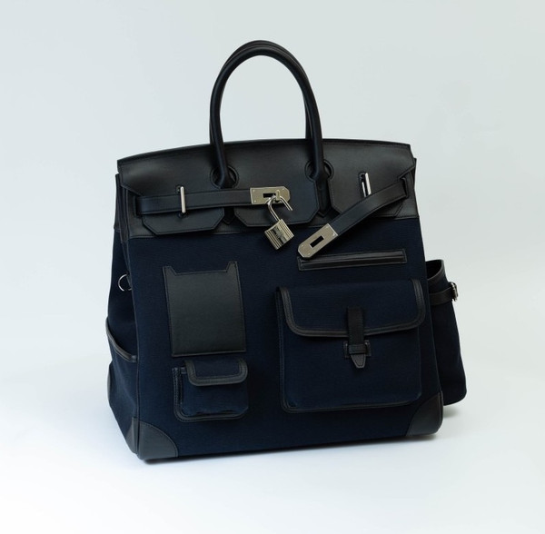 [Exclusive] Hermes Haut à Courroies 40 Cargo Bag Black