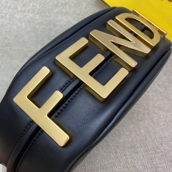 Fendi Fendigraphy Small Black leather bag