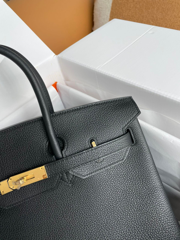 Hermès Birkin 35 Black Togo Gold Hardware