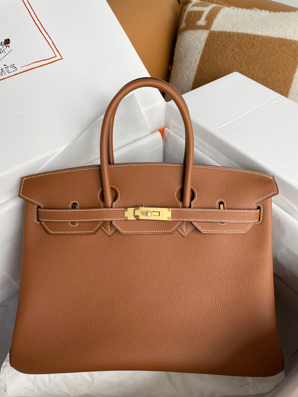Hermès Birkin 35 Gold Togo Gold Hardware