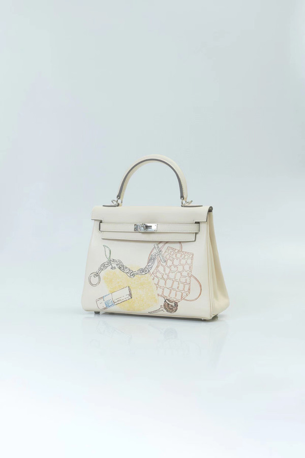 Hermes Limited Edition KELLY IN & OUT 25 BAG
