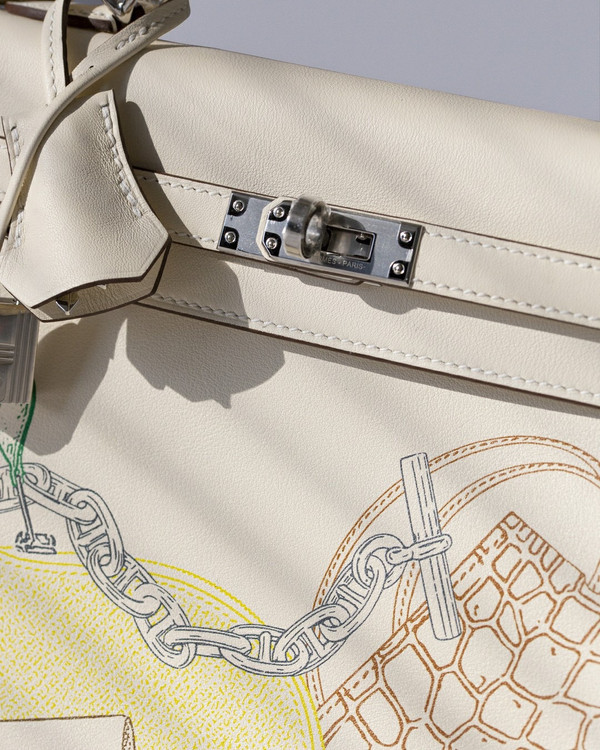 Hermes Limited Edition KELLY IN & OUT 25 BAG