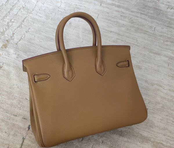 Hermes Birkin 25cm Biscuit In & Out Limited Edition Swift PHW