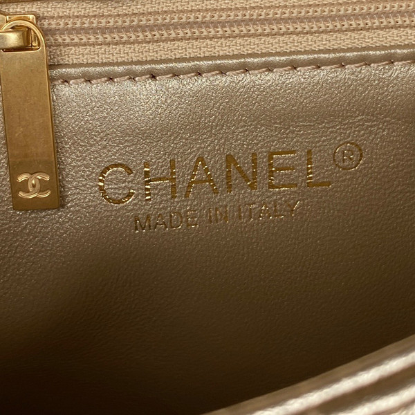 Chanel Diamanté & Gold Metal SMALL FLAP BAG 2022 GOLD
