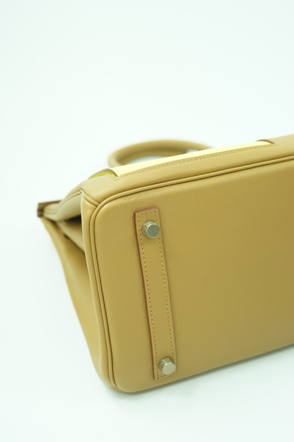 Hermes Colormatic Birkin 30 Gold Swift Calfskin Palladium Hardware
