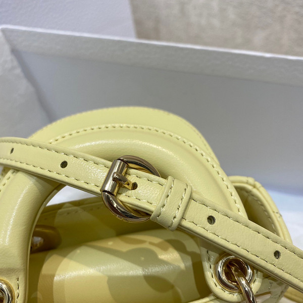 Christian Dior MICRO LADY DIOR BAG YELLOW