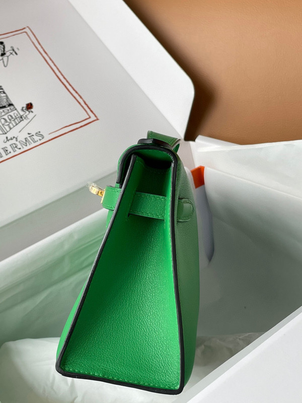 Hermès Bamboo Mini Kelly Swift Gold Hardware