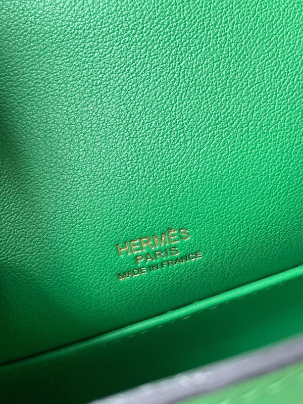 Hermès Bamboo Mini Kelly Swift Gold Hardware