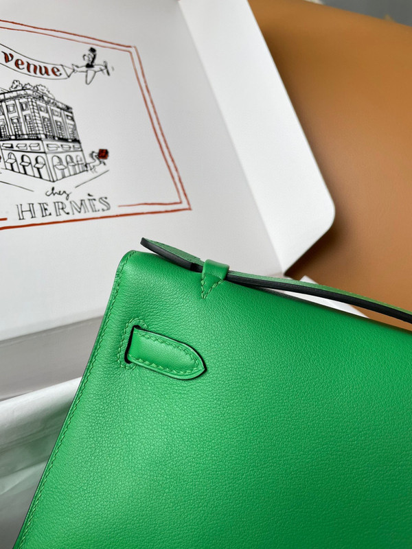 Hermès Bamboo Mini Kelly Swift Gold Hardware