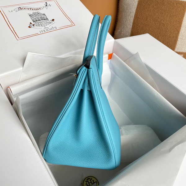 Hermès Bleu Du Nord Birkin 30 cm Togo Leather Gold Hardware