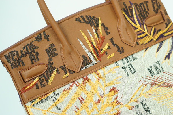 Hermes Faubourg Tropical Birkin 30 Gold 2022 Limited Edition