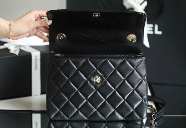 Chanel Trendy CC Flap Bag with Top Handle 2022