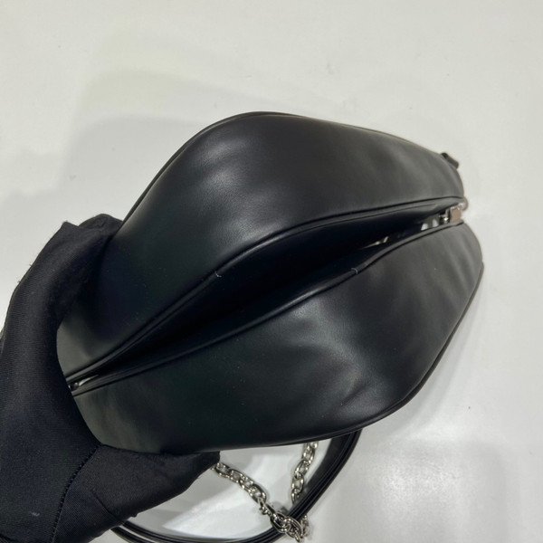 Prada Triangle leather shoulder bag