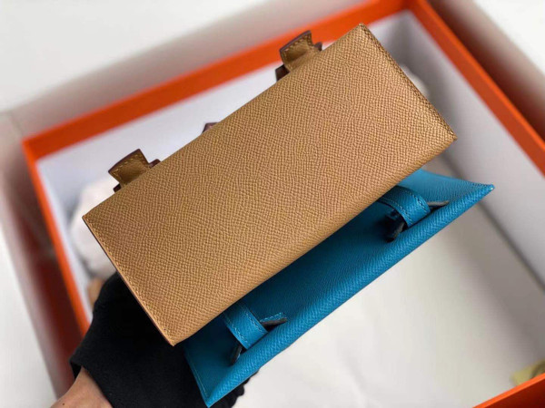 Hermes Kellydole Picto Gold/Blue（Kelly Idole Doll Bag 2022 ）