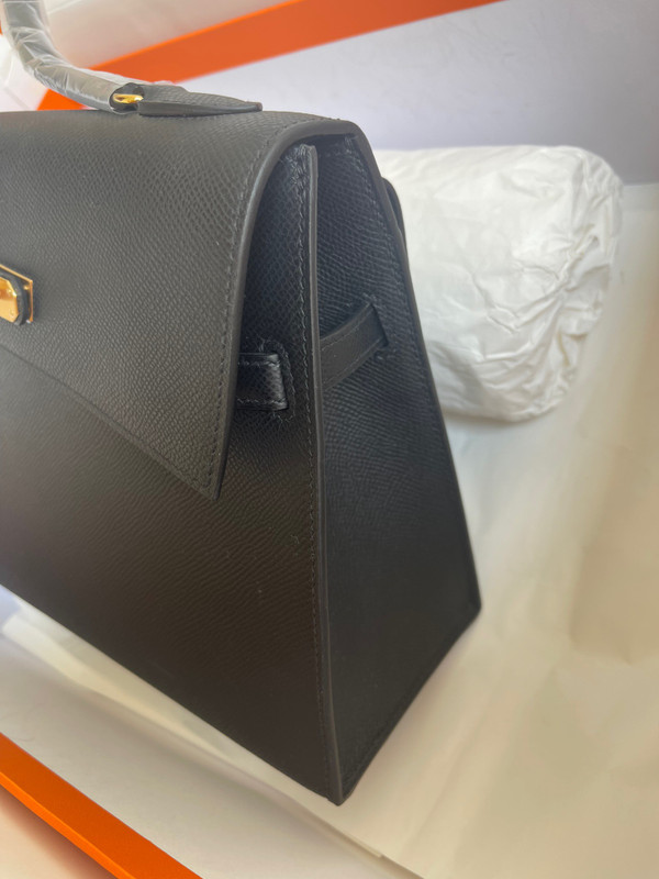 Hermes Kelly Sellier 20 en Desordre Black