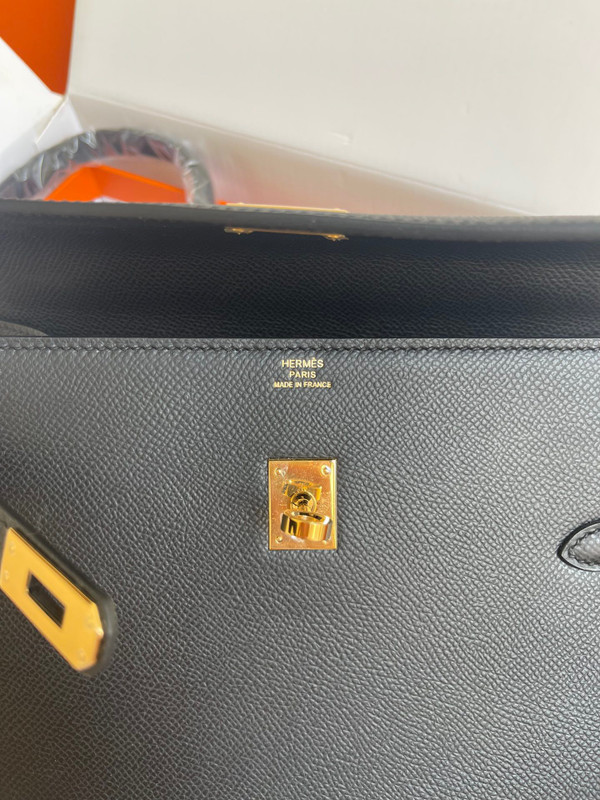 Hermes Kelly Sellier 20 en Desordre Black