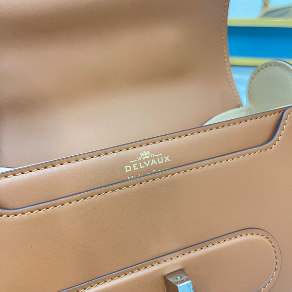 Delvaux Lingot in Tan Olen Calf