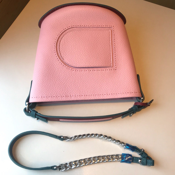Delvaux Pin Mini Bucket Hibiscus