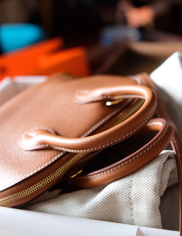 Hermes Bolide 1923 mini bag Gold