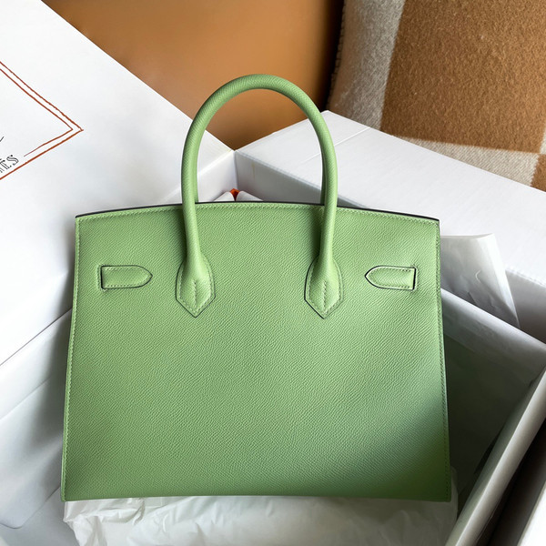 Hermès Vert Criquet Birkin 30 cm Epsom Leather Gold Hardware