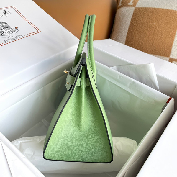 Hermès Vert Criquet Birkin 30 cm Epsom Leather Gold Hardware