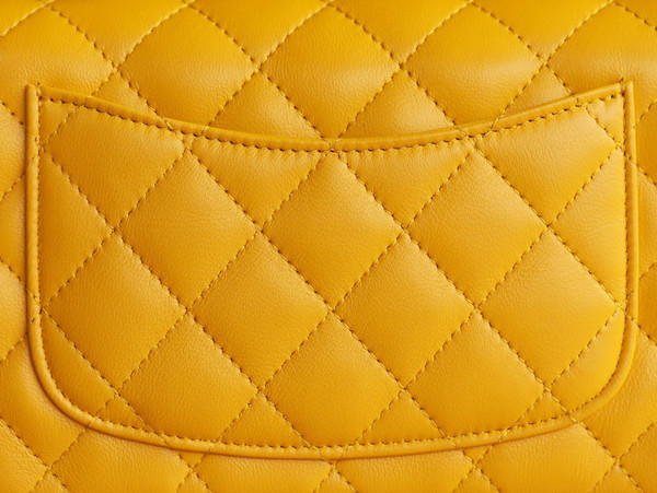 Chanel  Fall-Winter 2022/23 Pre-Collection Yellow  MINI FLAP BAG WITH TOP HANDLE