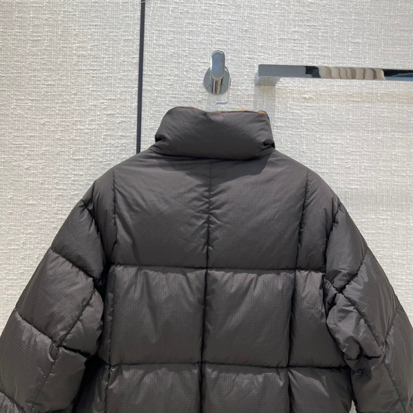 Louis Vuitton 1AAAWS MONOGRAM ACCENT PILLOW PUFFER JACKET BLACK