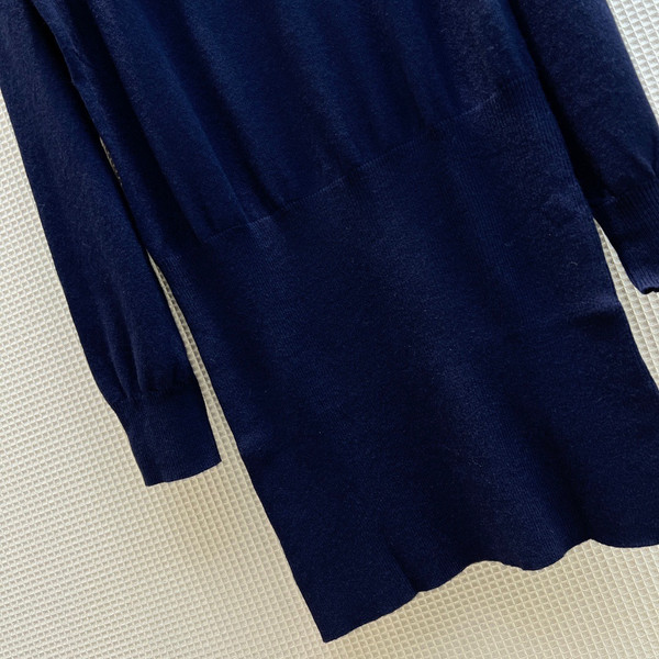 Louis Vuitton 1AALIM D-RING TROMPE L’OEIL SWEATER DRESS