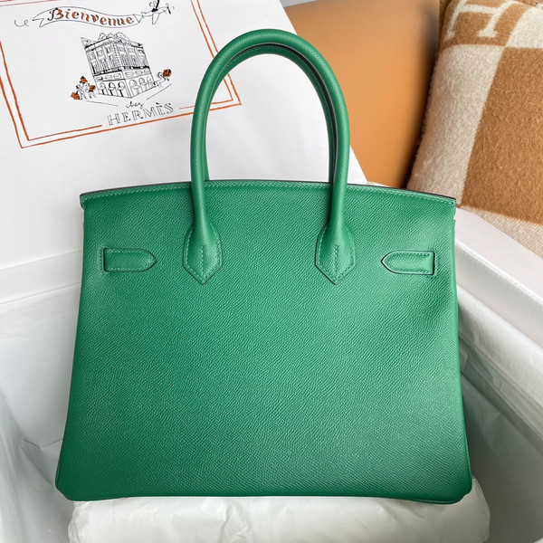Hermès Vert Vertigo Birkin 30 cm Epsom Leather Gold Hardware