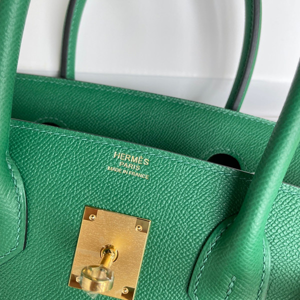 Hermès Vert Vertigo Birkin 30 cm Epsom Leather Gold Hardware