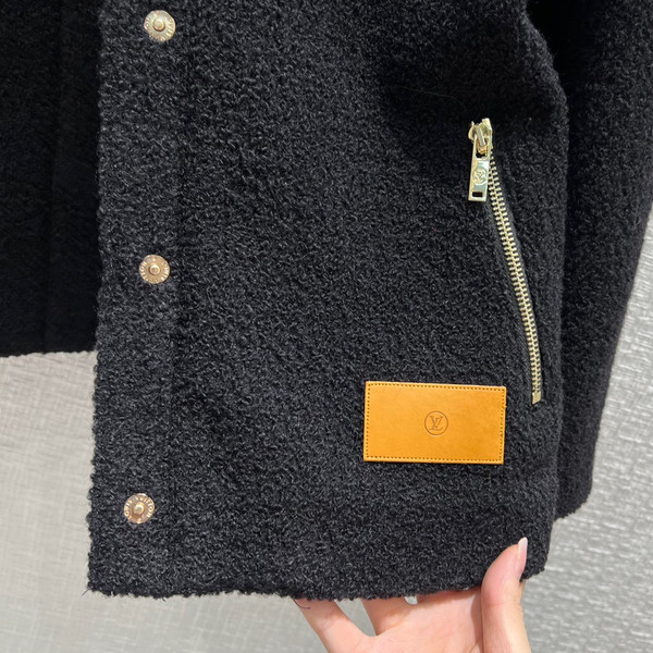 Louis Vuitton 1AALQL BOUCLÉ WOOL OFFICER JACKET