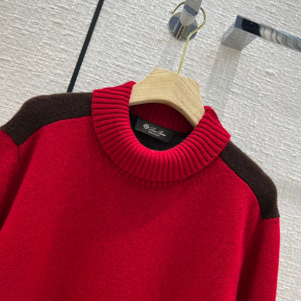 Loro Piana Grassmoor Dress  Baby Cashmere Spiced Apple Mel/dark Raspberry