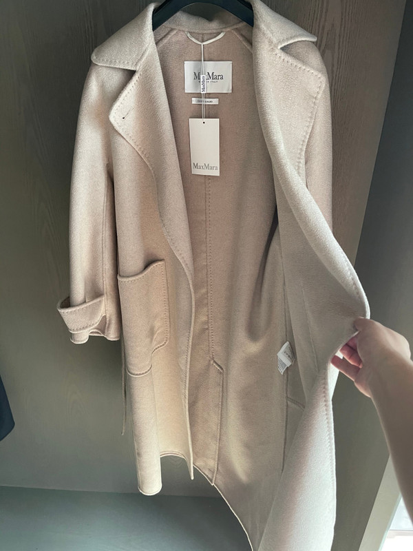 MAX MARA Cashmere coat Craie