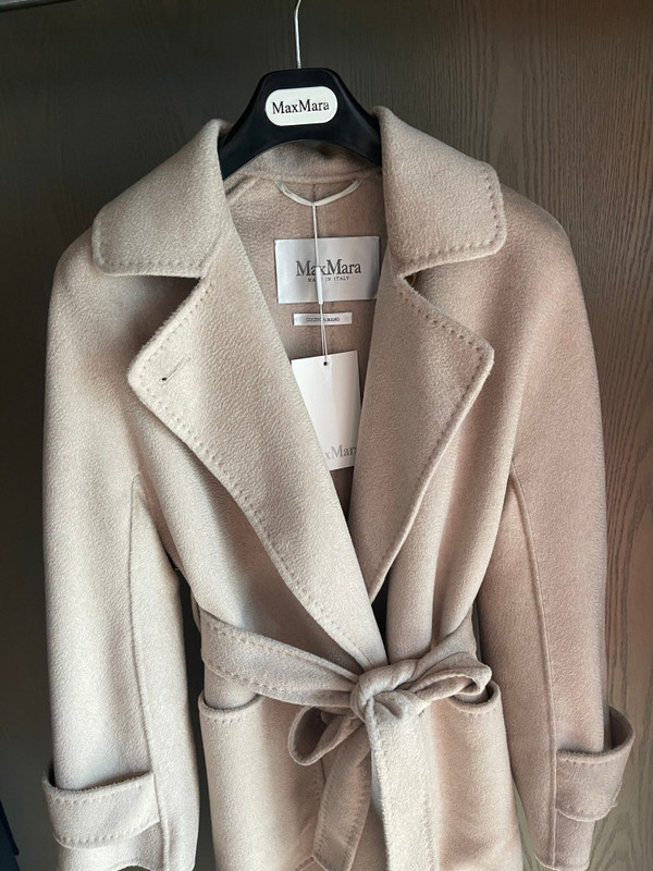 MAX MARA Cashmere coat Craie