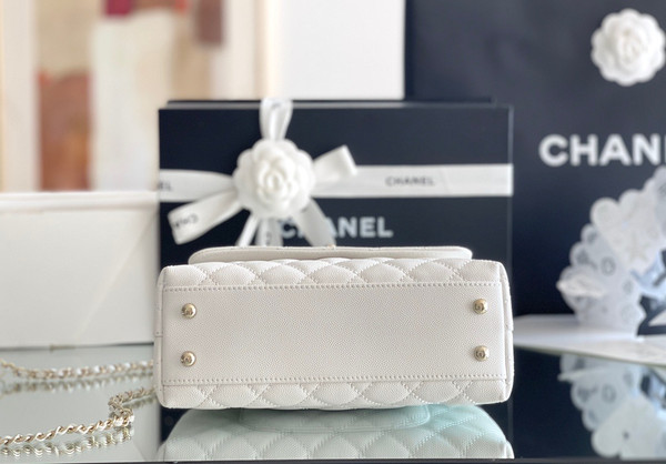 Chanel Small COCO HANDLE LEATHER HANDBAG