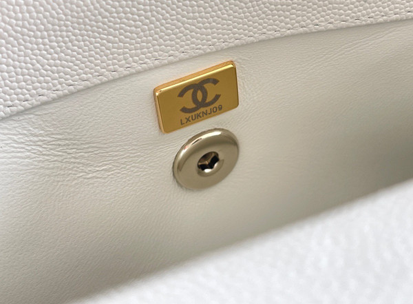 Chanel Small COCO HANDLE LEATHER HANDBAG