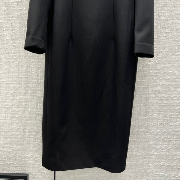Prada FROM THE RUNWAY  Cady dress with necklace