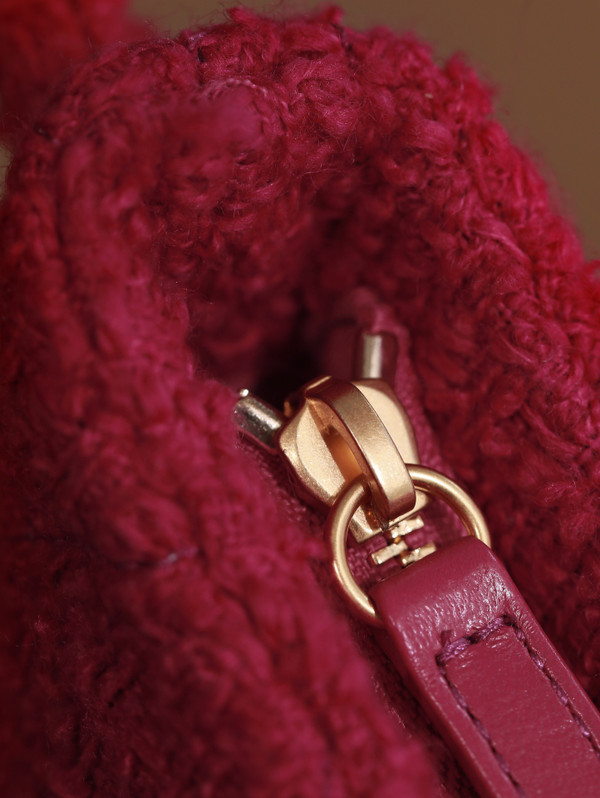 Chanel Cashmere Tweed HOBO HANDBAG