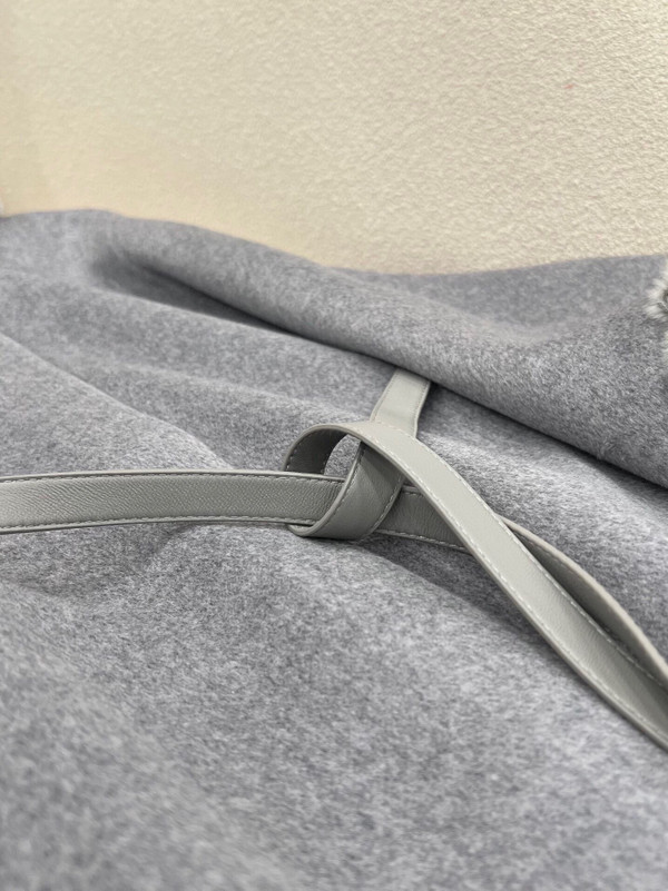 Loro Piana Salzburg Cape Cashmere Cayenne Melange/north Sea