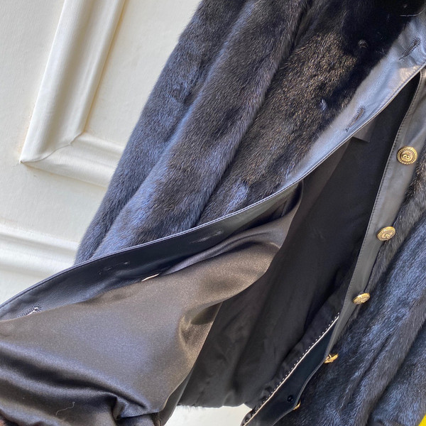 Fendi Jacket mink Go-To jacket Black
