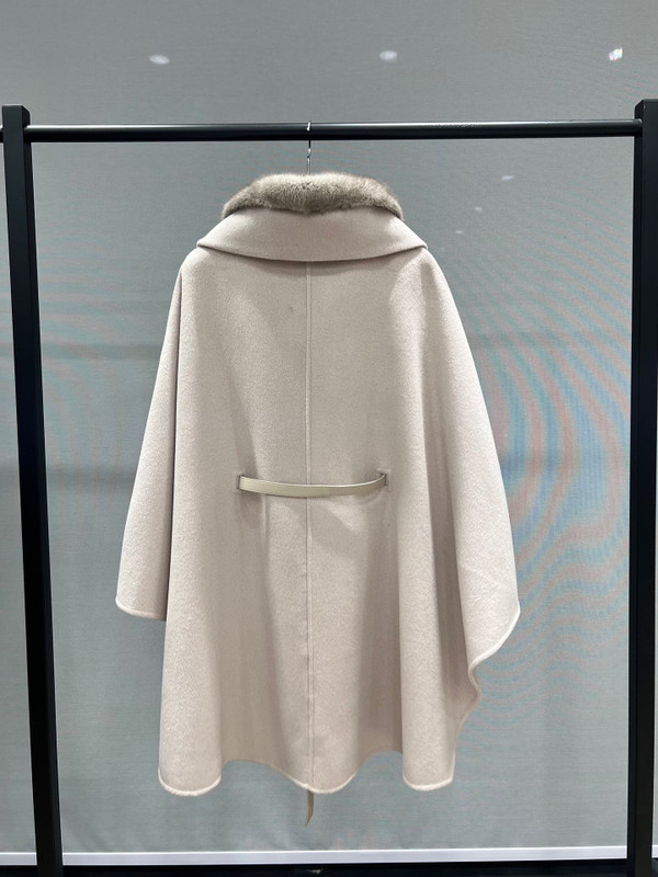Denice Cape  Cashmere Ivory
