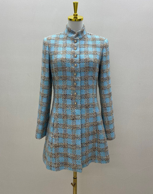 Chanel Wool Tweed Coat