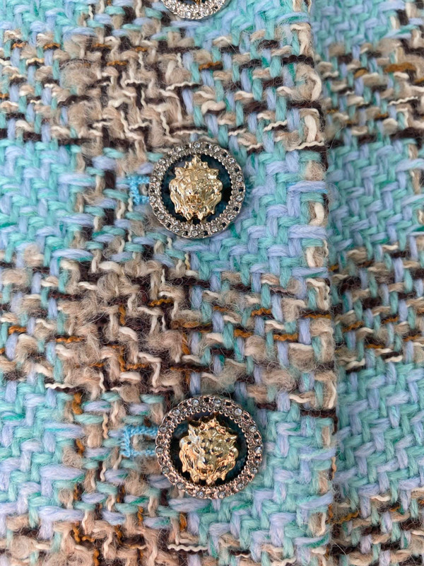 Chanel Wool Tweed Coat