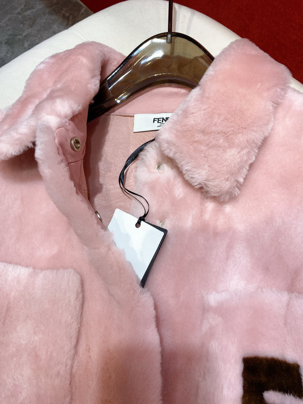 Fendi Jacket Pink mink Go-To jacket