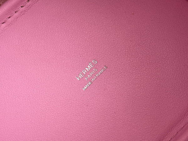 Hermès "Lucky Daisy" Mauve Sylvestre Swift Picotin Lock 18 Palladium Hardware, 2022